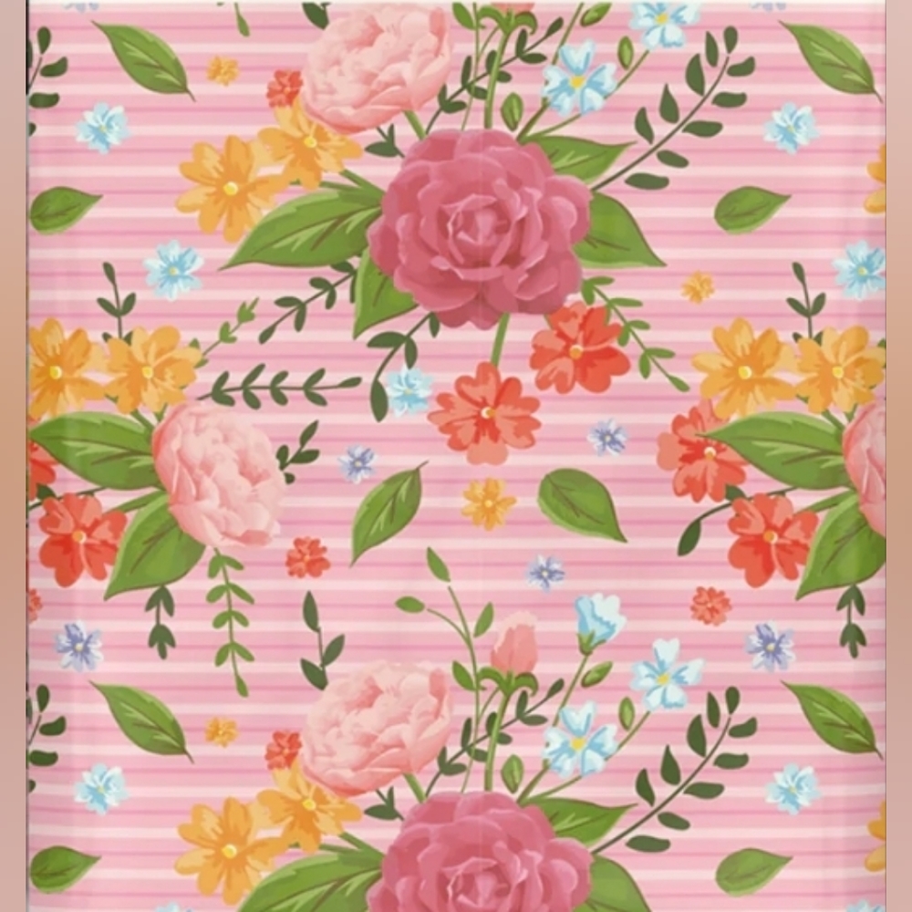Set of 30 Pink Floral 10x13 Poly Mailers